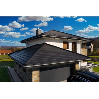 Dachówka CREATON Simpla Basic - antracytowa angoba